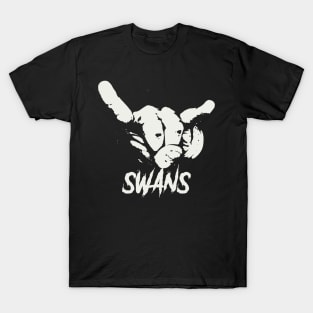 swans horn sign T-Shirt